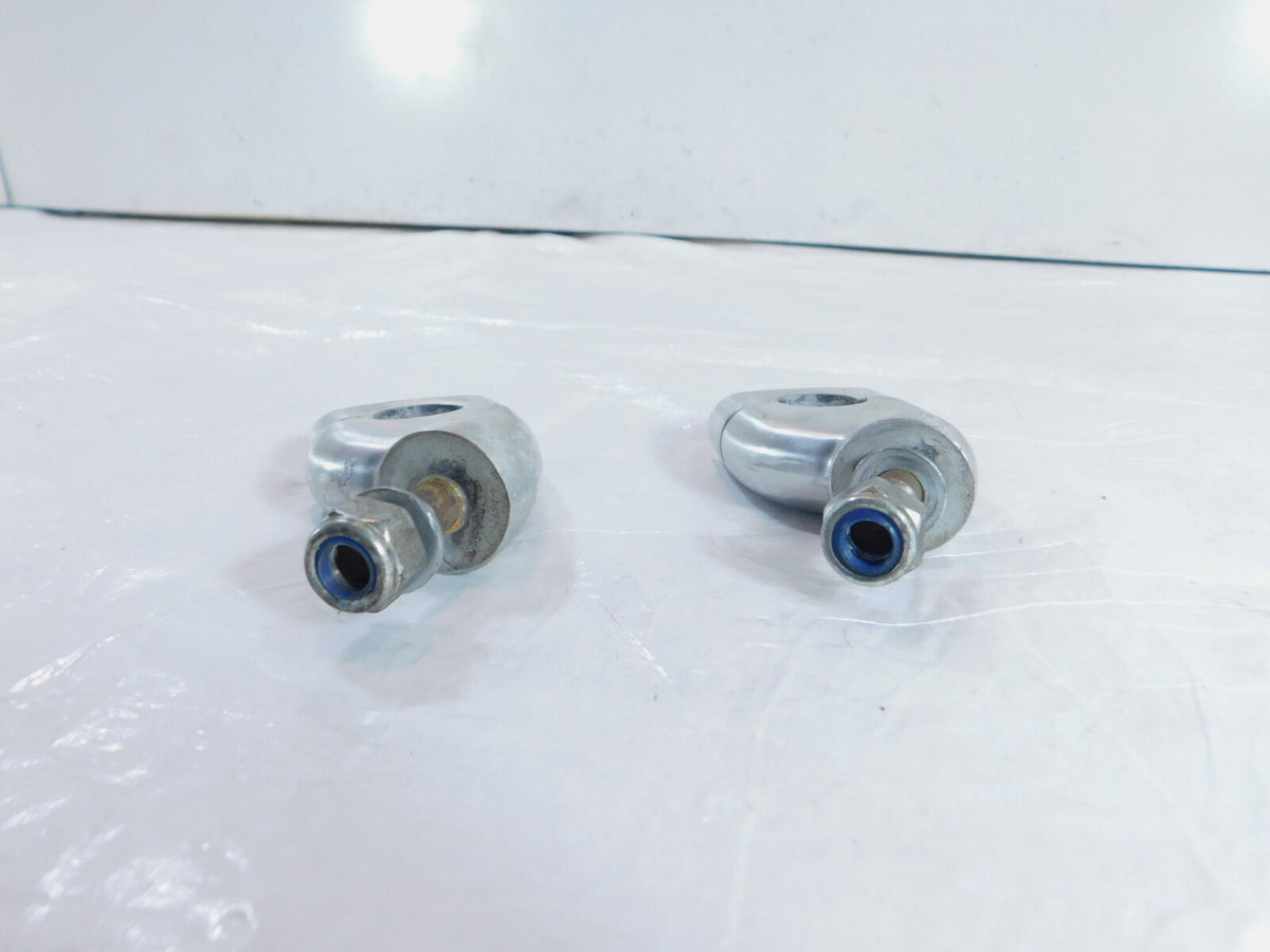 2002 MZ Skorpion Tour MZ660 660 Left/Right Handlebar Riser Mount Bracket Clamps