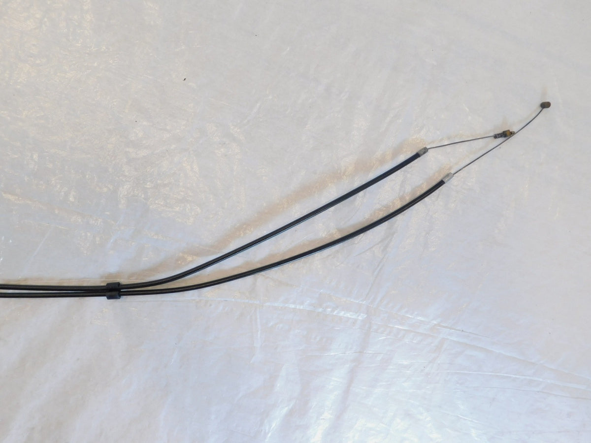 1999-2009 Harley Davidson Softail FXSTBI Night Train Throttle & Idle Cable Set - C3 Cycle