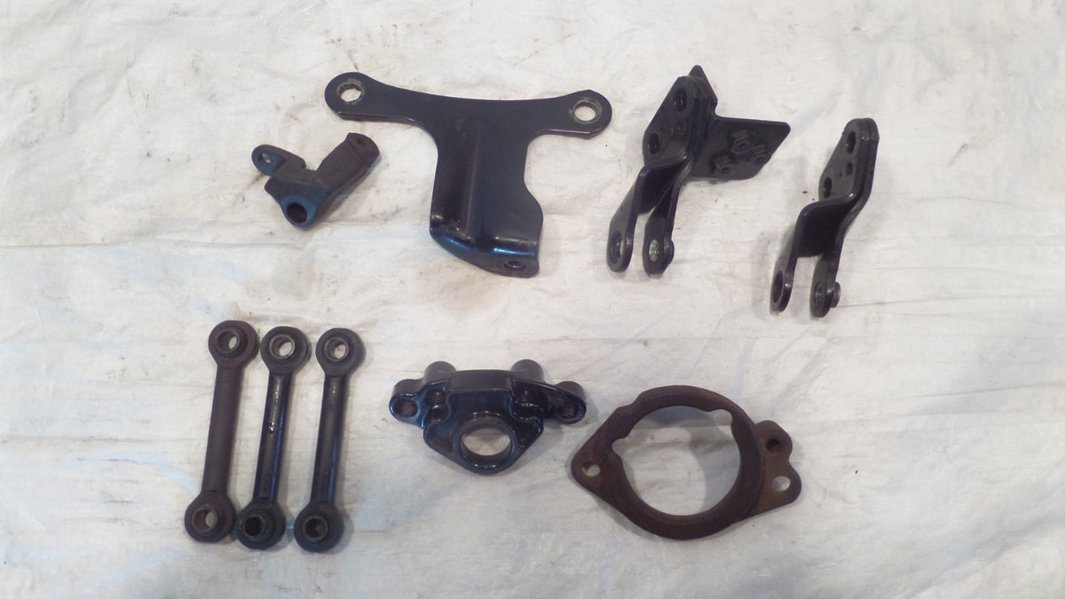2004-2013 Harley Davidson Sportster 883 & 1200 Engine Motor Mount Bracket Lot - C3 Cycle