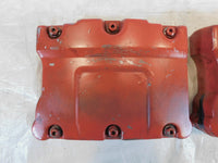 Harley Davidson Touring Dyna & Softail Red Cylinder Head Rocker Arms & Top Boxes - C3 Cycle