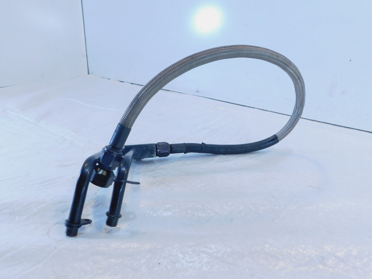 2000 Victory V92 Sport & Standard Cruiser Oil Cooler Hose Line Pipe & Manifold - C3 Cycle