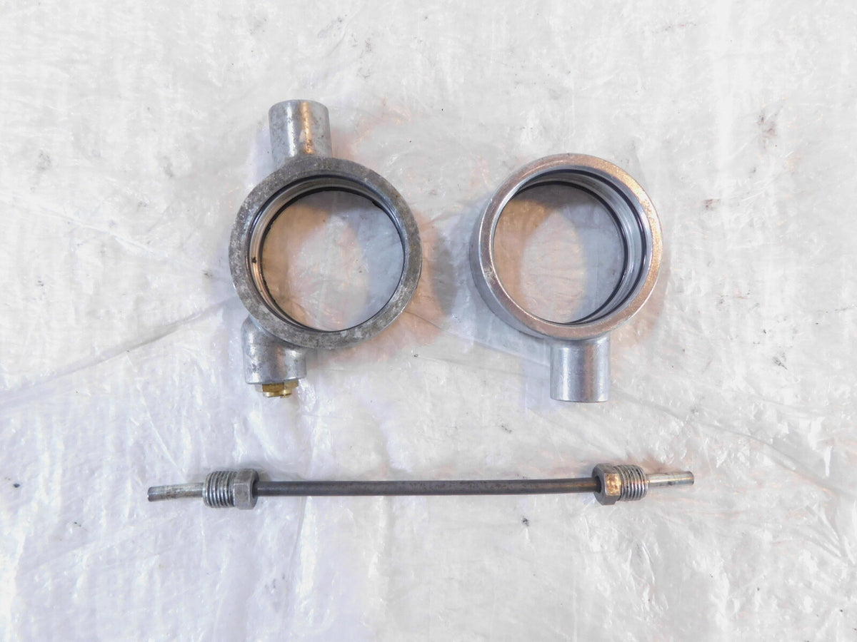 1985-1992 Yamaha V-Max 1200 VMX12 VMX1200 Front Upper Steering Fork Hose Clamp - C3 Cycle