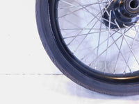 2011-2013 Harley Davidson Softail Blackline Laced Front Wheel Rim & Tire - BENT - C3 Cycle