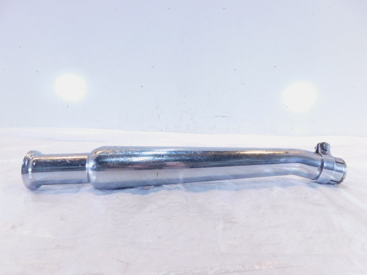 BMW Airhead R80RT R100CS R100RS R100RT R100/T Silver Left Muffler Exhaust Pipe - C3 Cycle