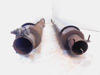 08-10 Victory Vision Rear Left/Right Crossover Exhaust Mufflers & Chrome Shields - C3 Cycle
