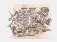 2007 07 Yamaha V Star 1300 XVS1300 Hardware Nuts Bolts Brackets Parts Box Lot - C3 Cycle