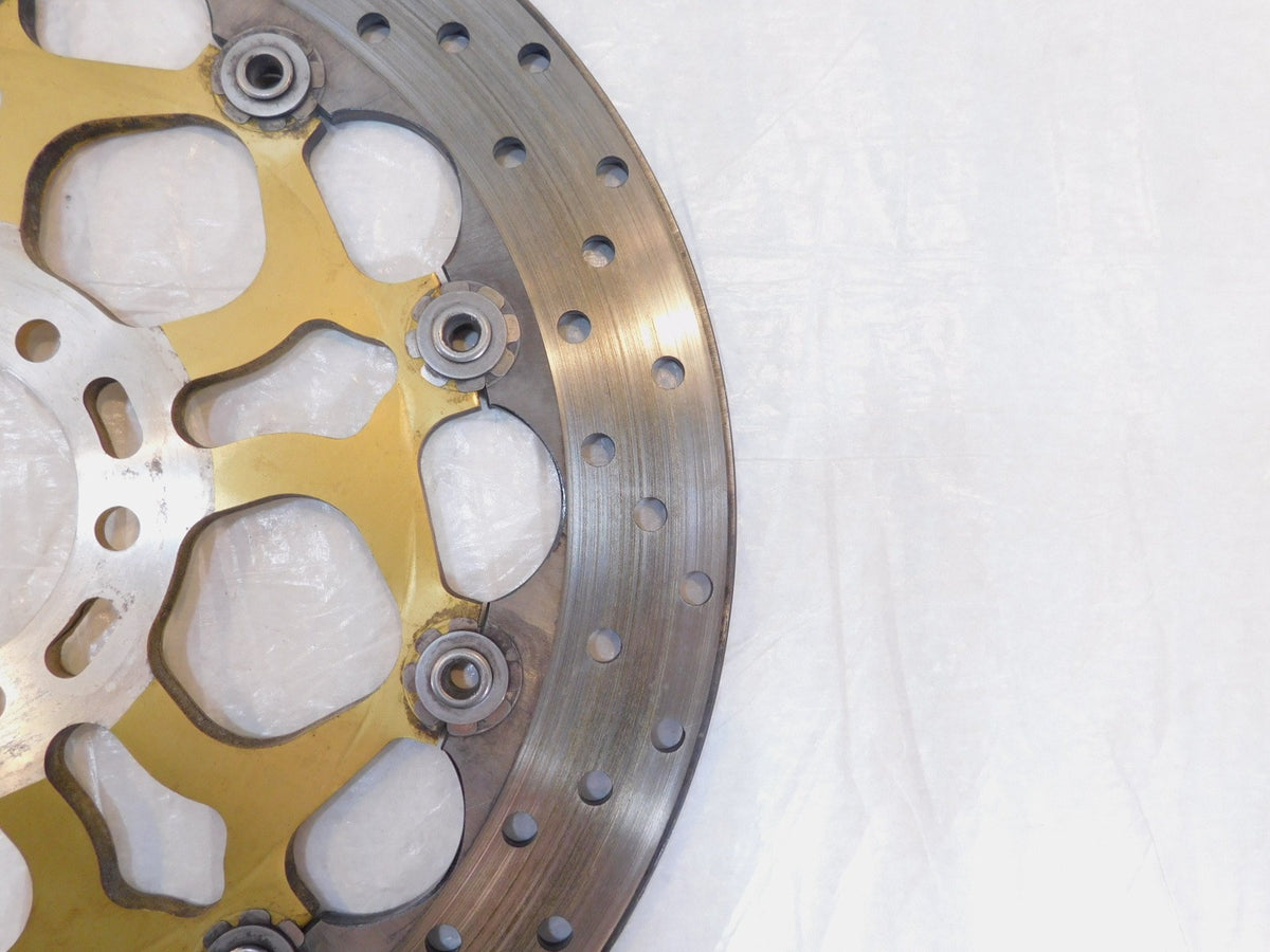 Pair Ducati Sport Touring ST4 S & Monster S4 S4R Front Wheel Brake Disc Rotors - C3 Cycle