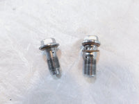Yamaha Virago 700 750 1000 11000 Engine Motor Oil Pipe Line Hollow Banjo Bolts - C3 Cycle
