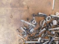 2017 17 Victory Cross Country Engine & Body Nuts Bolts & Brackets Parts Box Lot - C3 Cycle