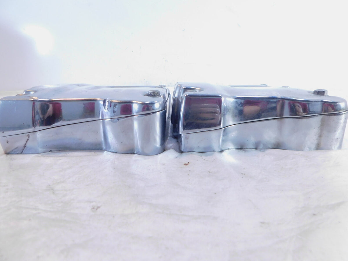 Harley Davidson Touring Dyna & Softail Chrome Cylinder Head Rocker Boxes - C3 Cycle