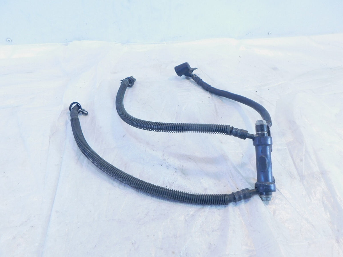 90-92 Kawasaki Ninja ZX-11 ZX1100 Front Wheel Brake Hose Pipe Lines w/ Splitter - C3 Cycle