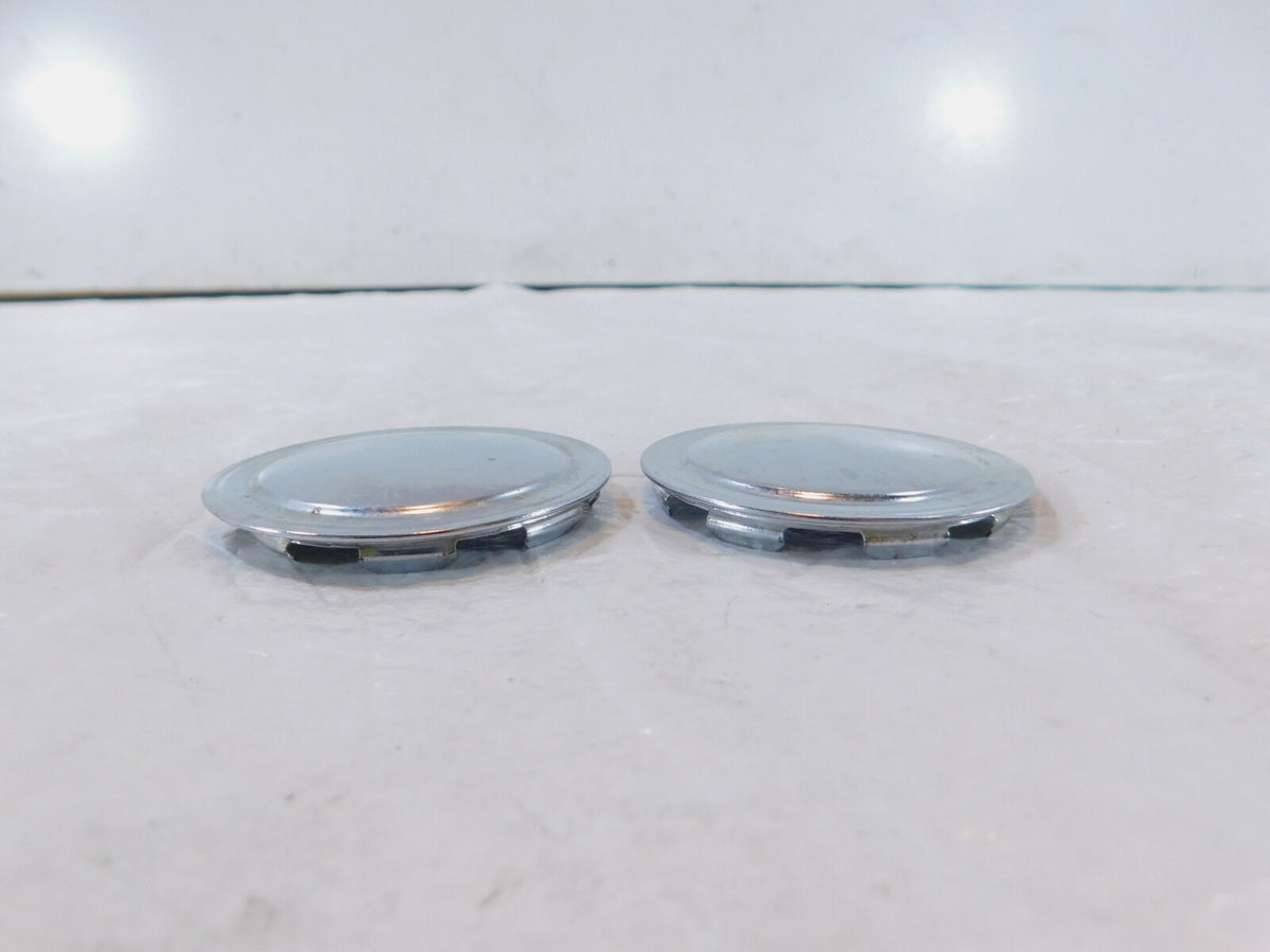86-99 Yamaha XJ750J Maxim 750 XV1100 Rear Swingarm Pivot Bolt Cap Covers Pair - C3 Cycle