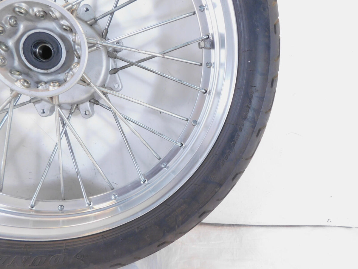 1986-1987 Honda Rebel 450 CMX450 CMX450C Laced Spoked Front Wheel Rim Hub & Tire - C3 Cycle