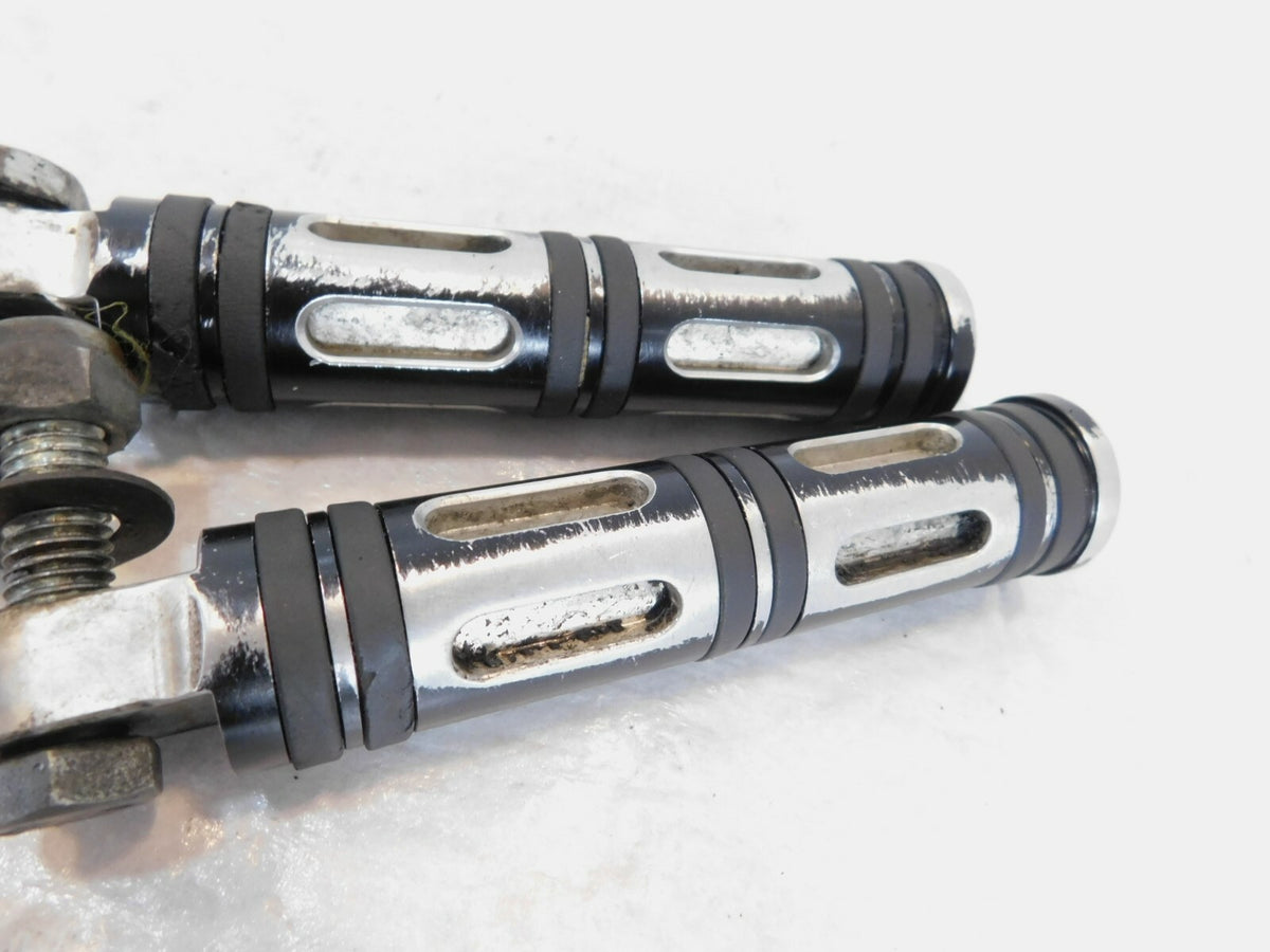 Harley Davidson Softail Night Train Edge Cut Footpegs Footrests Pegs 49312-10 - C3 Cycle