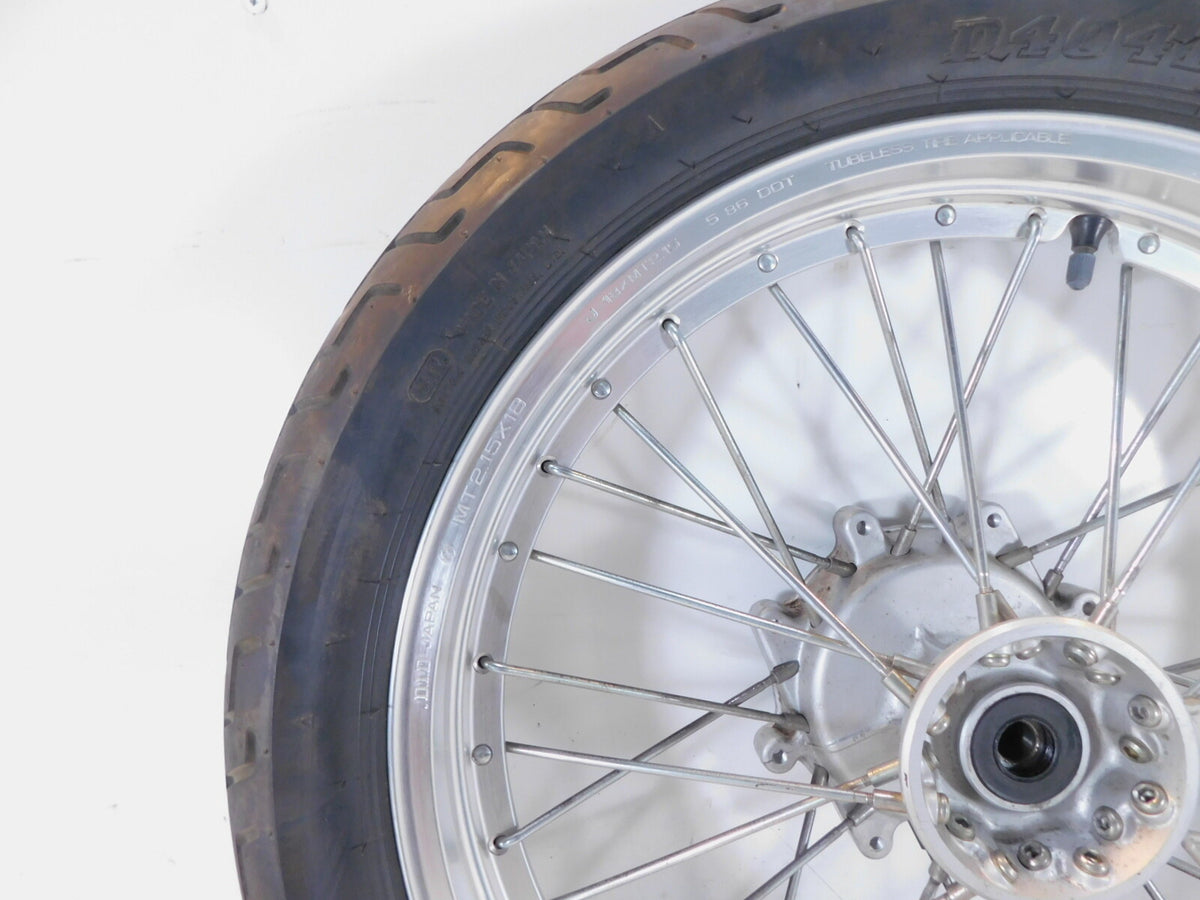 1986-1987 Honda Rebel 450 CMX450 CMX450C Laced Spoked Front Wheel Rim Hub & Tire - C3 Cycle