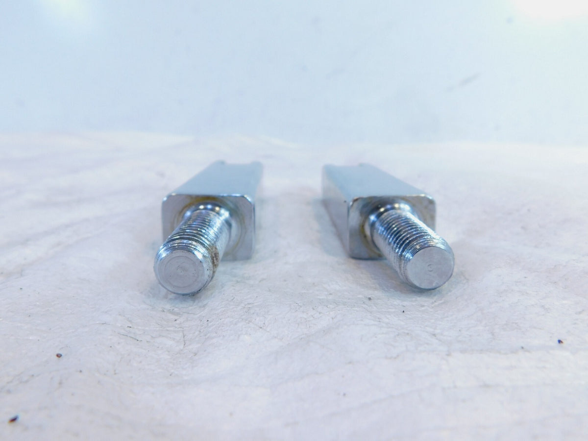 Harley EVO FXR EVO Dyna Chrome Front Highway Footpeg Peg Mount Clevis Brackets - C3 Cycle