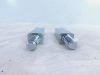 Harley EVO FXR EVO Dyna Chrome Front Highway Footpeg Peg Mount Clevis Brackets - C3 Cycle