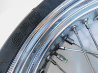 1998-2003 Triumph Thunderbird Sport Chrome Spoked Rear Wheel Rim & Tire