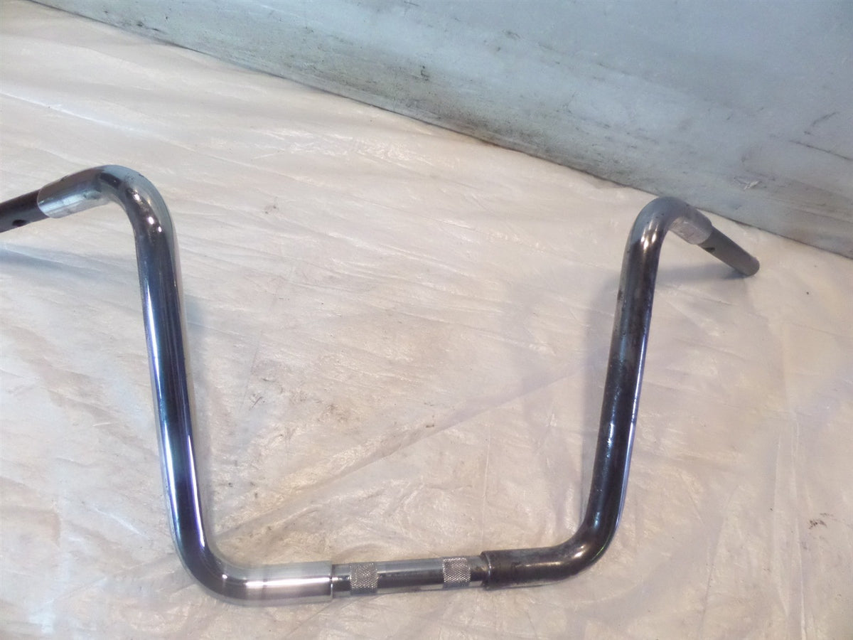 Harley Davidson Sportster 883 & 1200 Chrome Ape Hanger Handlebars Handle Bars - C3 Cycle