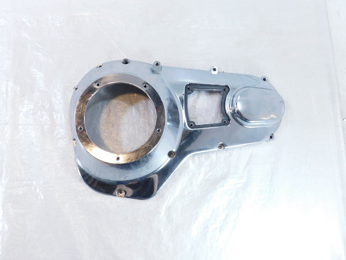 Harley Davidson Road King & Electra Glide Chrome Left Engine Motor Clutch Cover - C3 Cycle