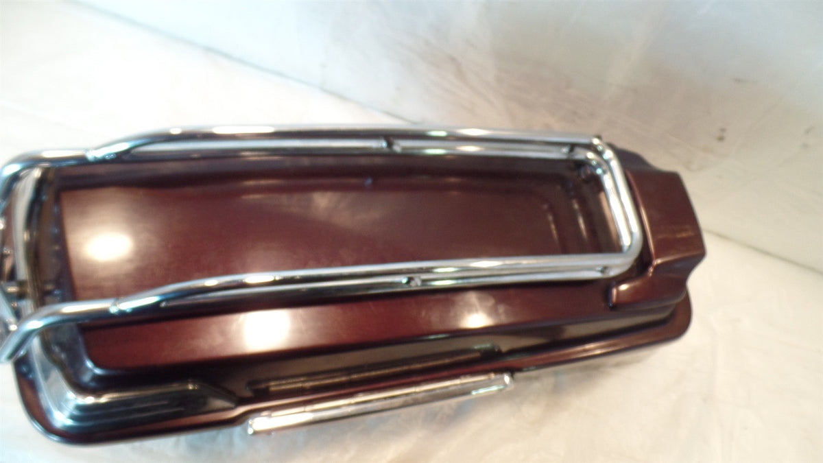 Harley Davidson Touring Road King Street & Electra Glide Maroon Left Saddlebag - C3 Cycle