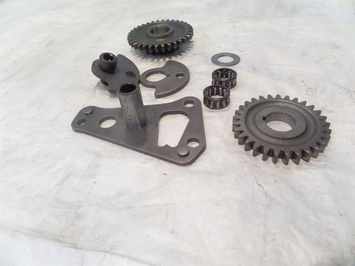 Aprilia ETV1000 Caponord 1000 Futura Front Bearing Support Plate w/ Timing Gears - C3 Cycle