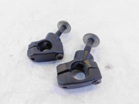 2010-2017 Victory Cross Country Black Handlebar Handle Bar Riser Mount Clamps - C3 Cycle