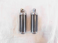Pair Harley Touring FXR Dyna Sportster & Softail Black ISO Peg Footpeg Footrests - C3 Cycle