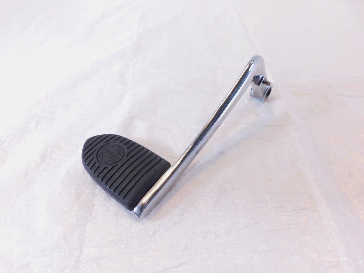 Indian Chief Chieftain Roadmaster Chrome Rear Right Brake Pedal Lever Arm & Pad - C3 Cycle