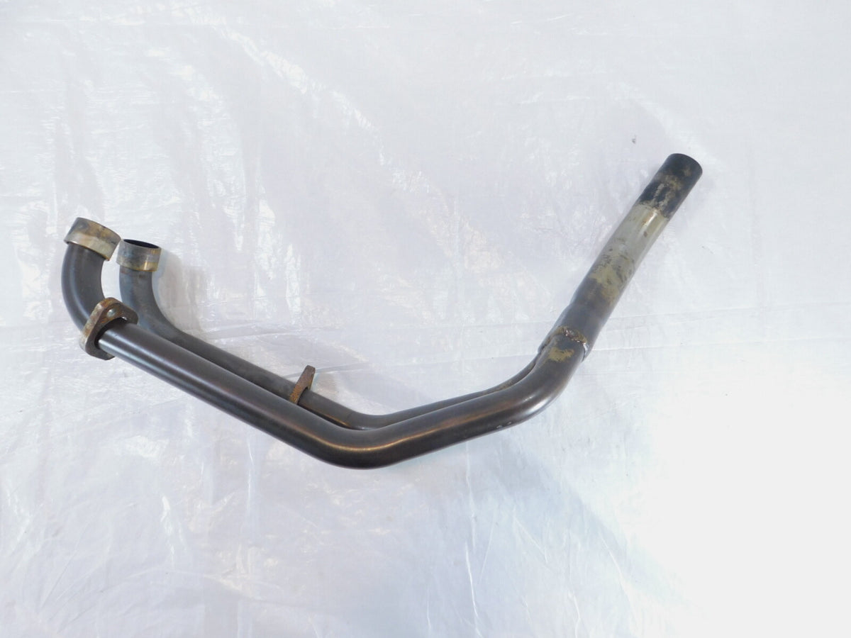 2002 02 MZ Skorpion Tour MZ660 660 Rear Engine Motor Exhaust Head Header Pipes - C3 Cycle