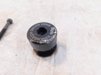 22-24 Yamaha YZFR7 YZF-R7 R7 RENO SP1-M6 Black Rear Swingarm Spool Sliders (6MM) - C3 Cycle