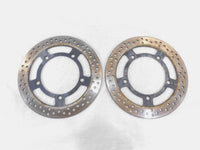 2007-2011 Suzuki Burgman 400 AN400 Front Wheel Left/Right Brake Disc Rotors - C3 Cycle