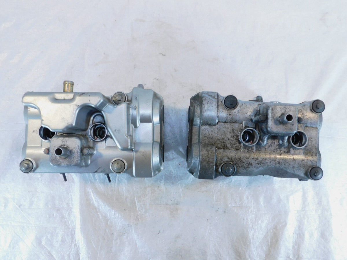 1998-2001 Honda VFR800 Interceptor 800 Engine Motor Cylinder Heads w/ Valves - C3 Cycle