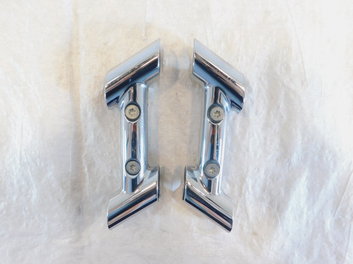 Harley Electra Glide Ultra Classic Left & Right Saddlebag Rail Mount Brackets - C3 Cycle
