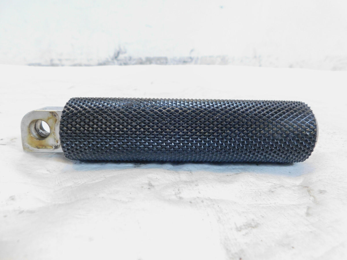 Harley Davidson Touring Dyna Sportster & Softail Black Metal Footpeg Footrest - C3 Cycle
