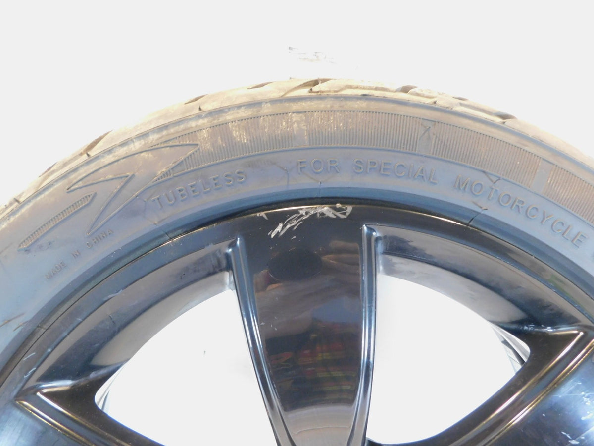 Can-Am Spyder F3-S F3-T LTD STD Black Front Wheel & Rim 15 x 5T - Slightly Bent - C3 Cycle