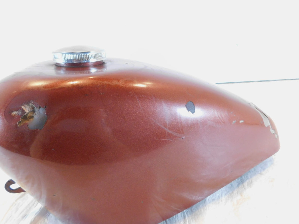 1972 72 Harley Davidson Sportster 900 & 1000 Red Fuel Gas Petrol Tank - Dents - C3 Cycle