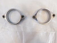 Suzuki Intruder 800 VS800 Exhaust Header Pipe Nut Ring Flange Dual Mount Stays - C3 Cycle