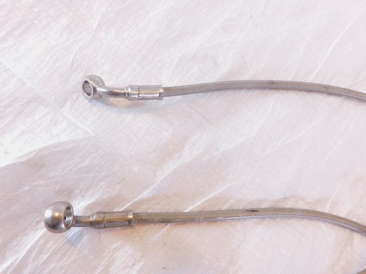 2005-2009 BMW R900RT R1200RT Front Wheel Left/Right ABS Brake Hose Line Pipes - C3 Cycle
