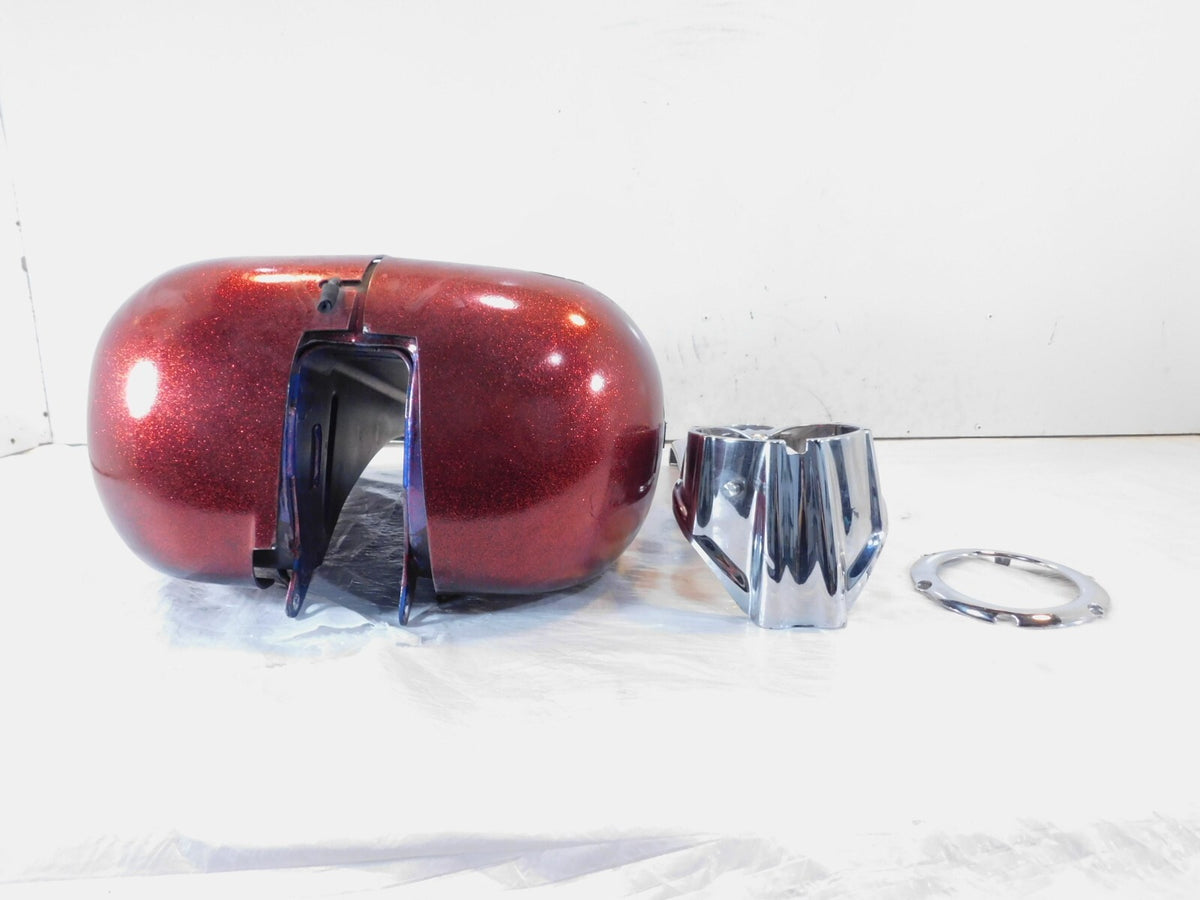 Harley Davidson Softail Heritage Classic & Fat Boy Red Glitter Fuel Gas Tank