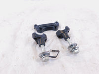Harley Davidson Sportster 883 & 1200 & Dyna Black Handlebar Bar Riser Clamps - C3 Cycle