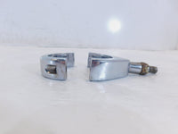 Harley Sportster Softail Dyna Left/Right Chrome Front Turn Signal Mount Bracket - C3 Cycle