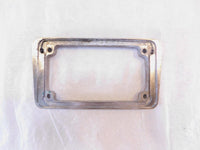 1993-1998 Harley Davidson Dyna Wide Glide Polished License Plate Bracket Trim - C3 Cycle