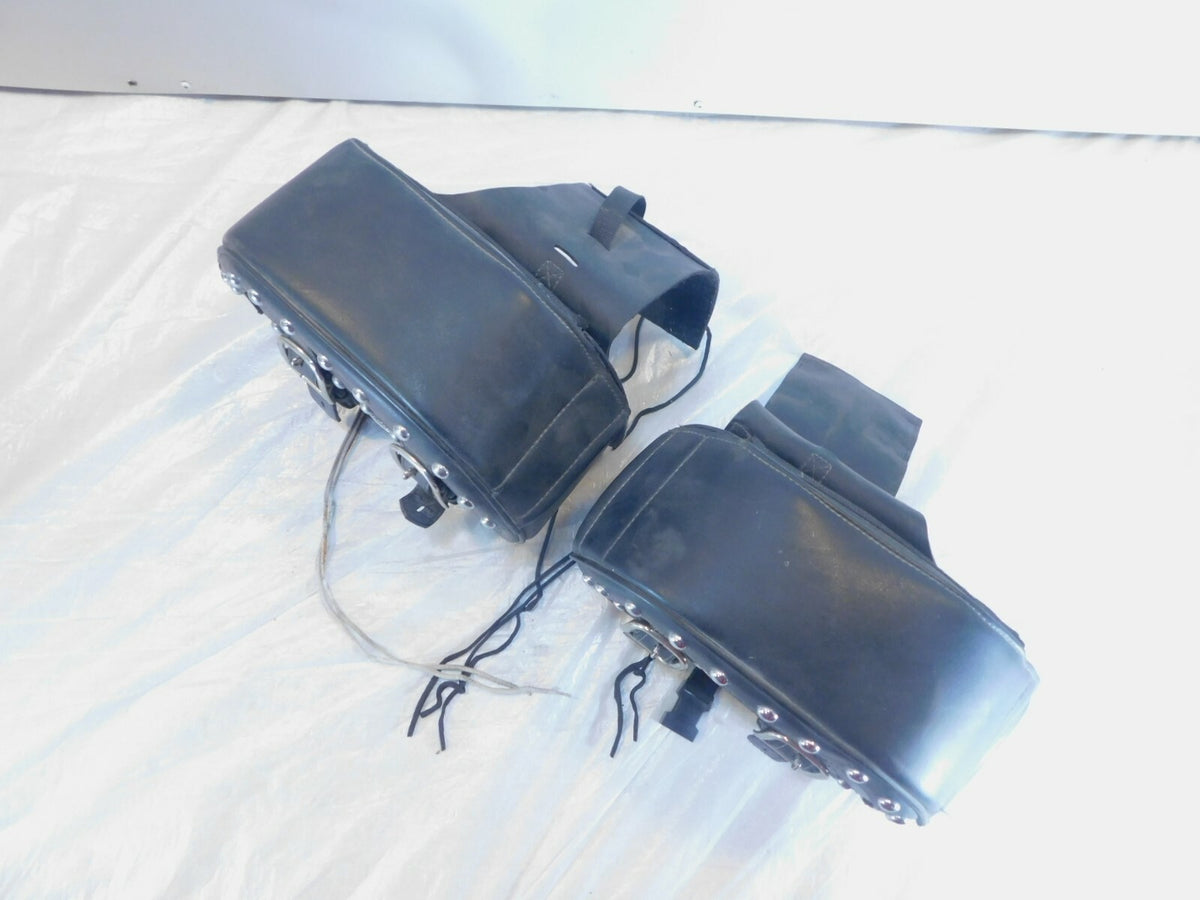 Yamaha V-Star & Virago 250 XV250 Saddlemen Cruiser Luggage Studded Saddlebags