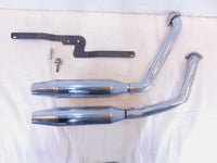 2001-2003 Indian Gilroy Scout Exhaust Header Pipes & Muffler System Bracket - C3 Cycle