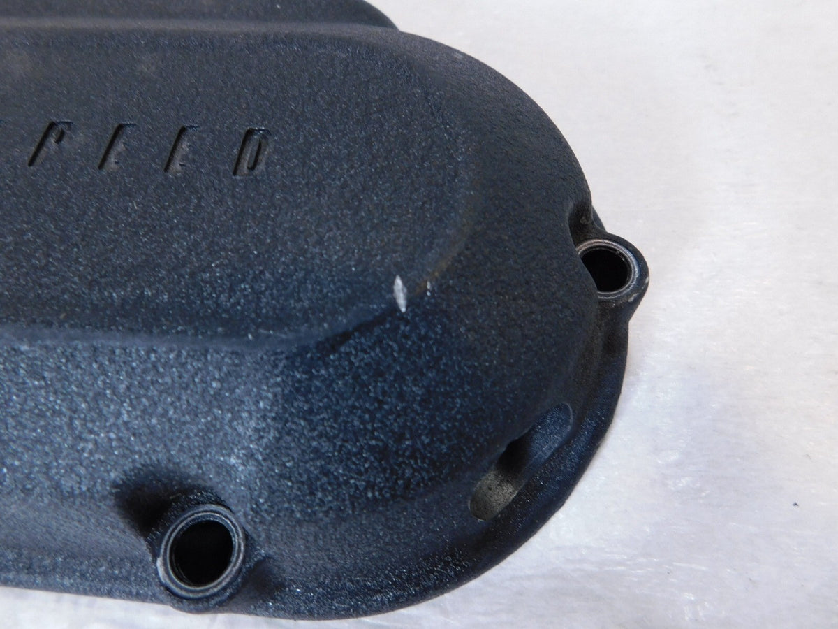 Harley Electra Glide Dyna & Softail Twin Cam Black Transmission Side Cover Cap - C3 Cycle