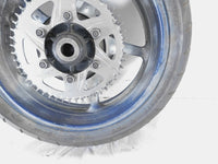 2003-2009 Yamaha YZFR6S YZF R6S & YZFR6 R6 Blue Rear Wheel Rim and Rotor - Bent - C3 Cycle