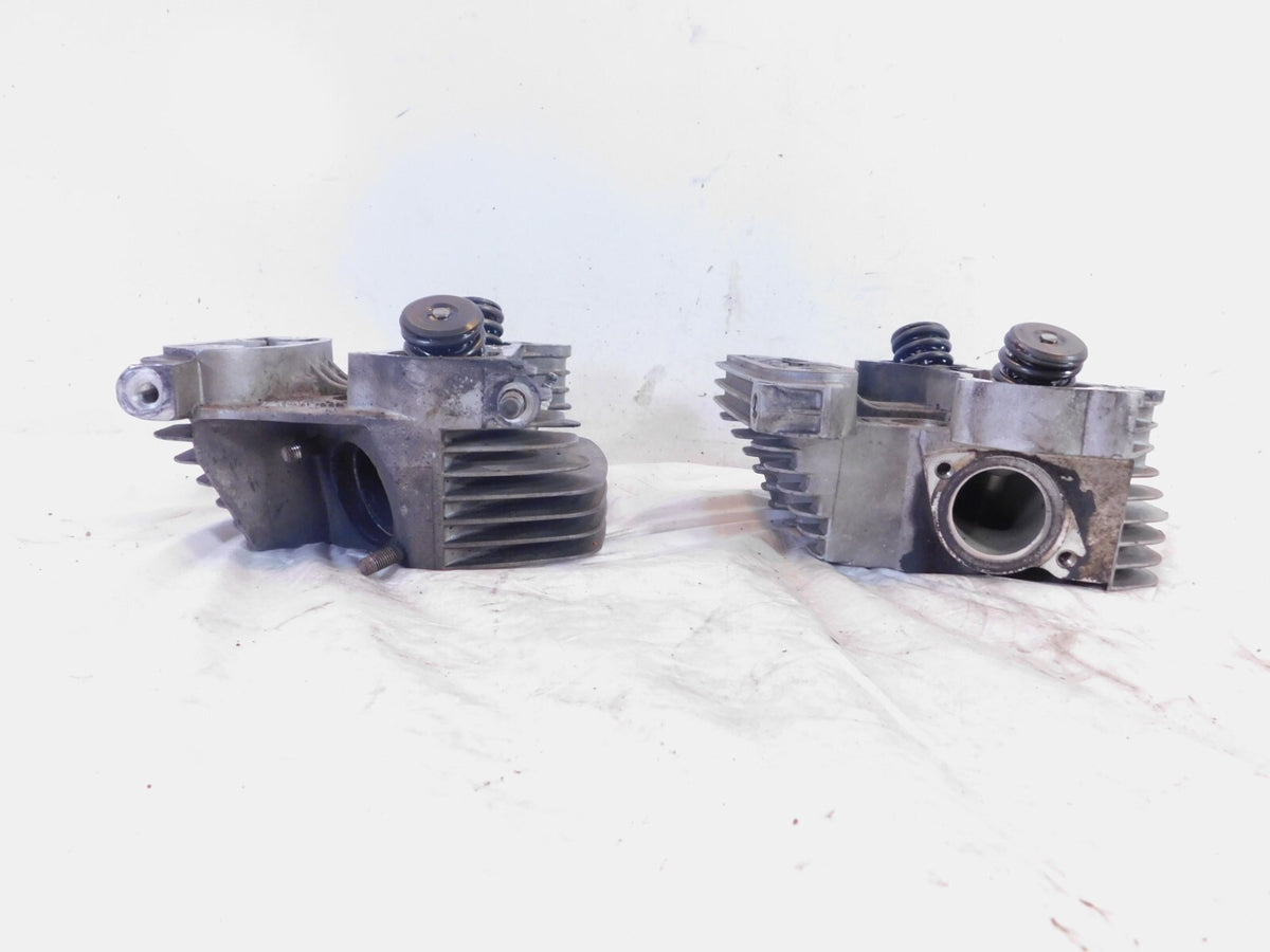 Harley Davidson Sportster 883 Hugger & Custom Silver Cylinder Heads w/ Valves