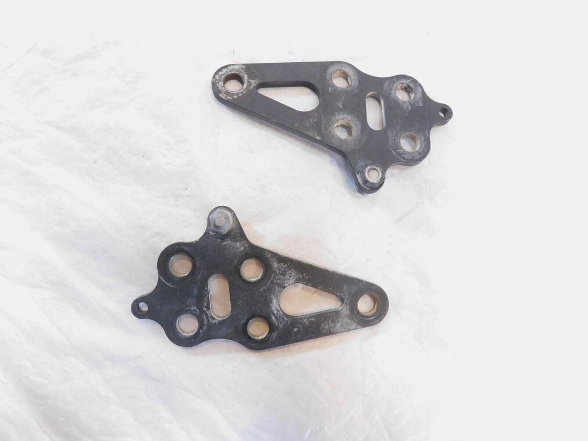 Pair Black 2008-2016 Polaris Victory Vision Engine Motor Mount Rear Brackets