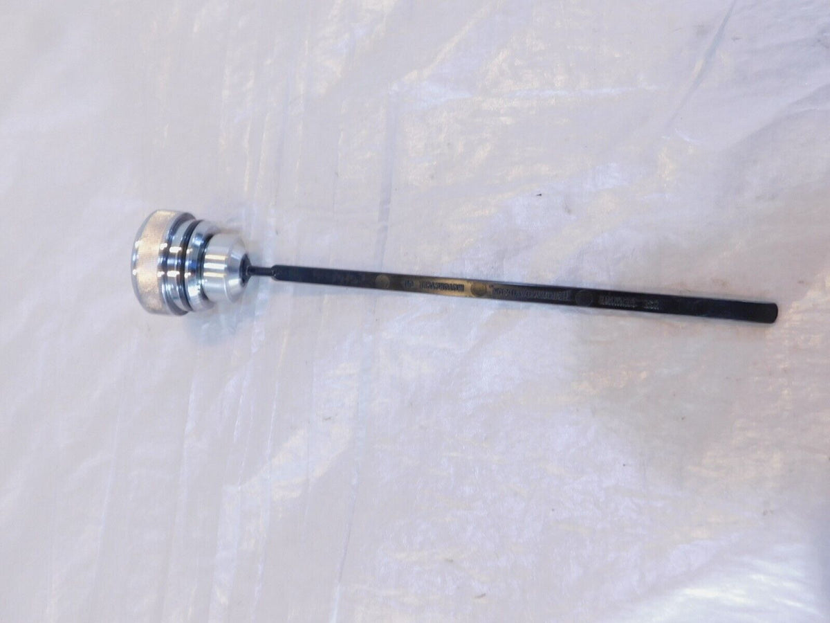 Harley Davidson Dyna Low Rider Super Wide Glide Chrome Engine Motor Oil Dipstick - C3 Cycle